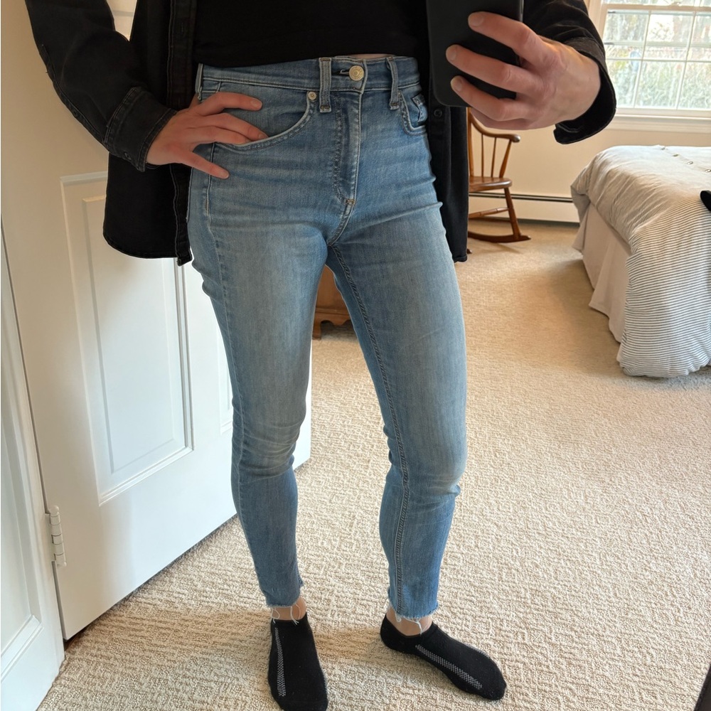 Rag & Bone High Rise Nina Skinny Jean Alibi 26